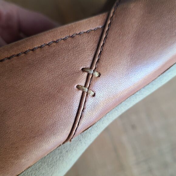 Josef Seibel Fiona 45 Womens 37 Brown Leather Flat SAMPLE US 6-6.5 - Picture 7 of 7